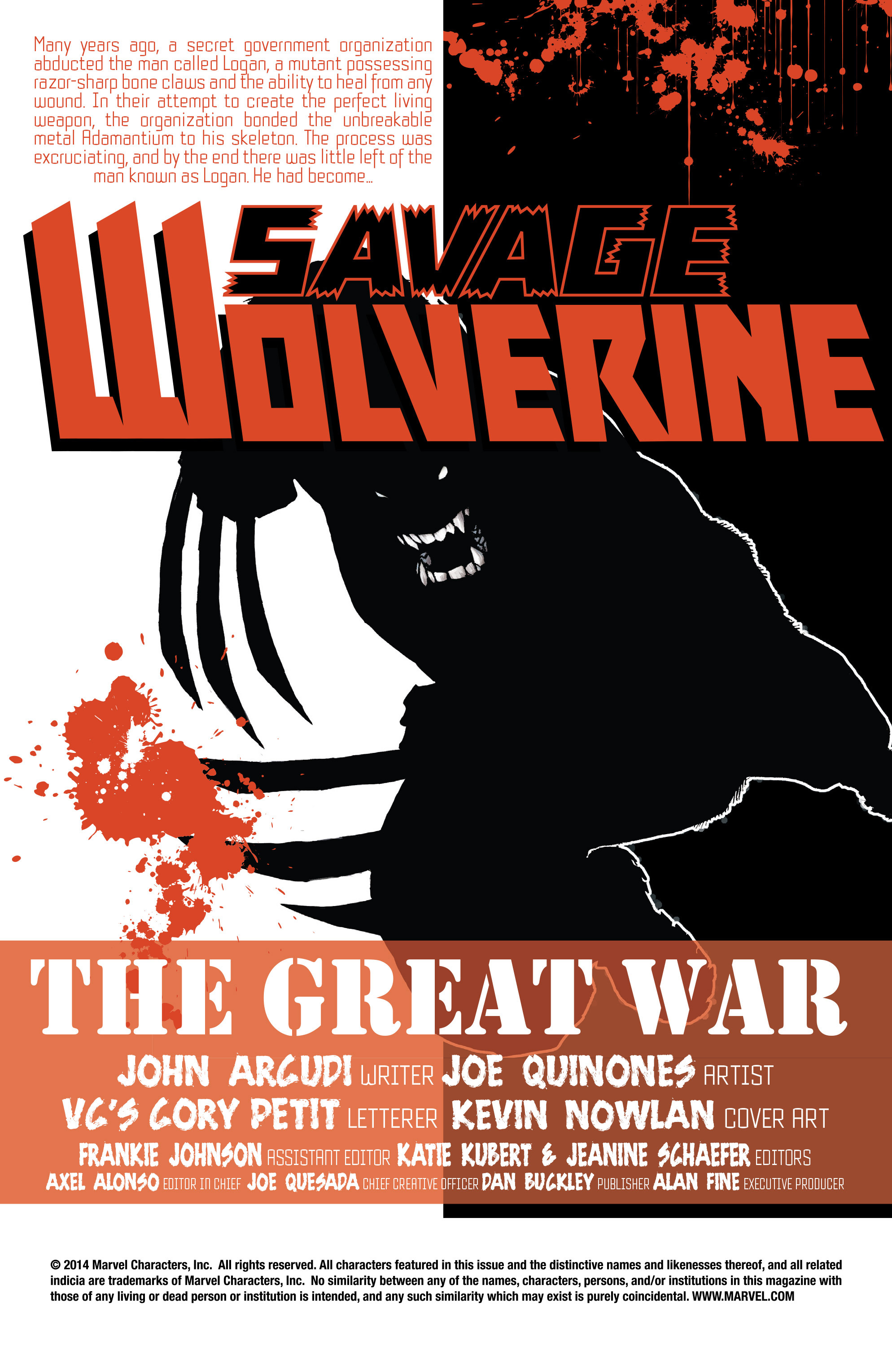 Read online Savage Wolverine comic -  Issue #21 - 2