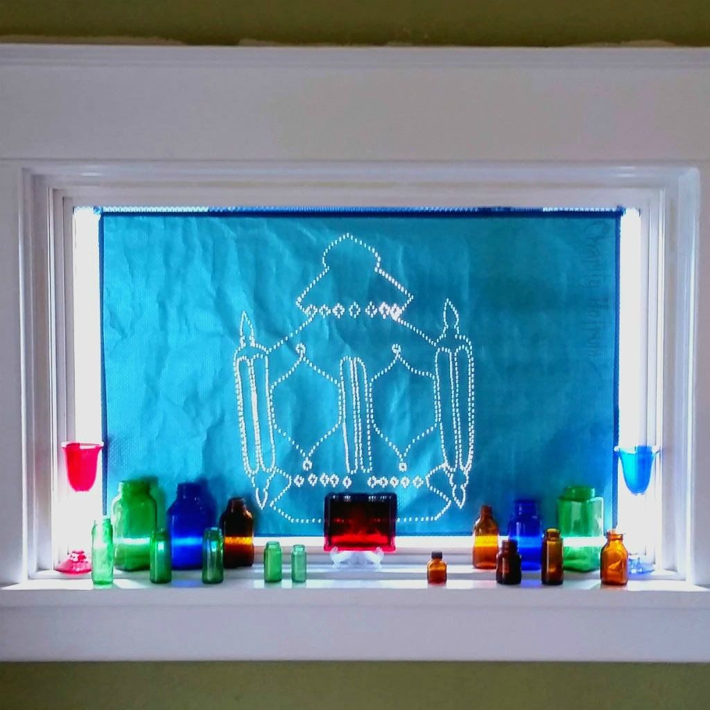 Scrappin' Chaos How To Make An Easy Sunshade From Beautiful Foiled Paper