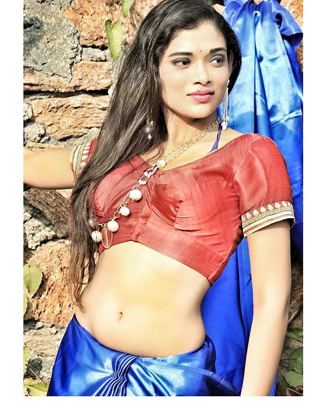 Telugu Actress Rekha Boj Hot Photoshoot Images. 