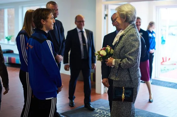 Princess Benedikte attended the 100th anniversary of Agerskov Youth School in Southern Jutland