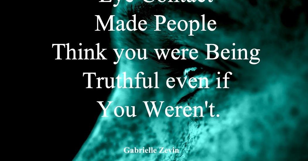 25+ Best Eye Contact Quotes - QUOTEISH