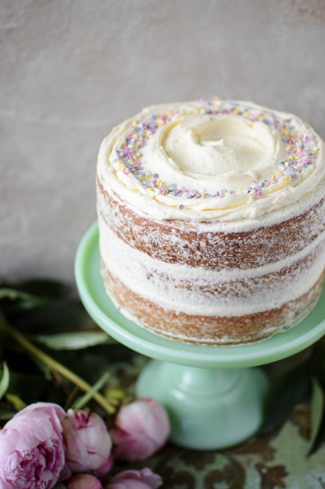This super cute confetti cake will be the belle of any ball.