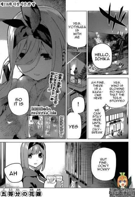 Go Toubun No Hanayome Chapter 116 Lq Mangageez