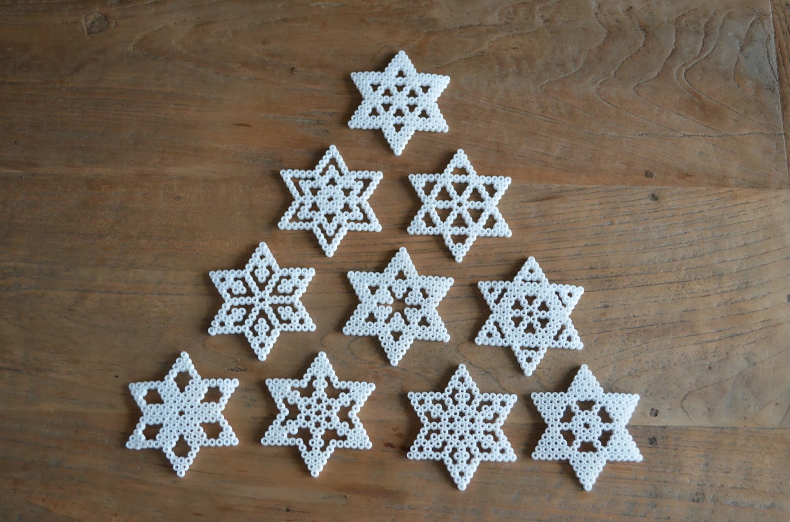 A storm inside my head Christmas crafts with iron beads