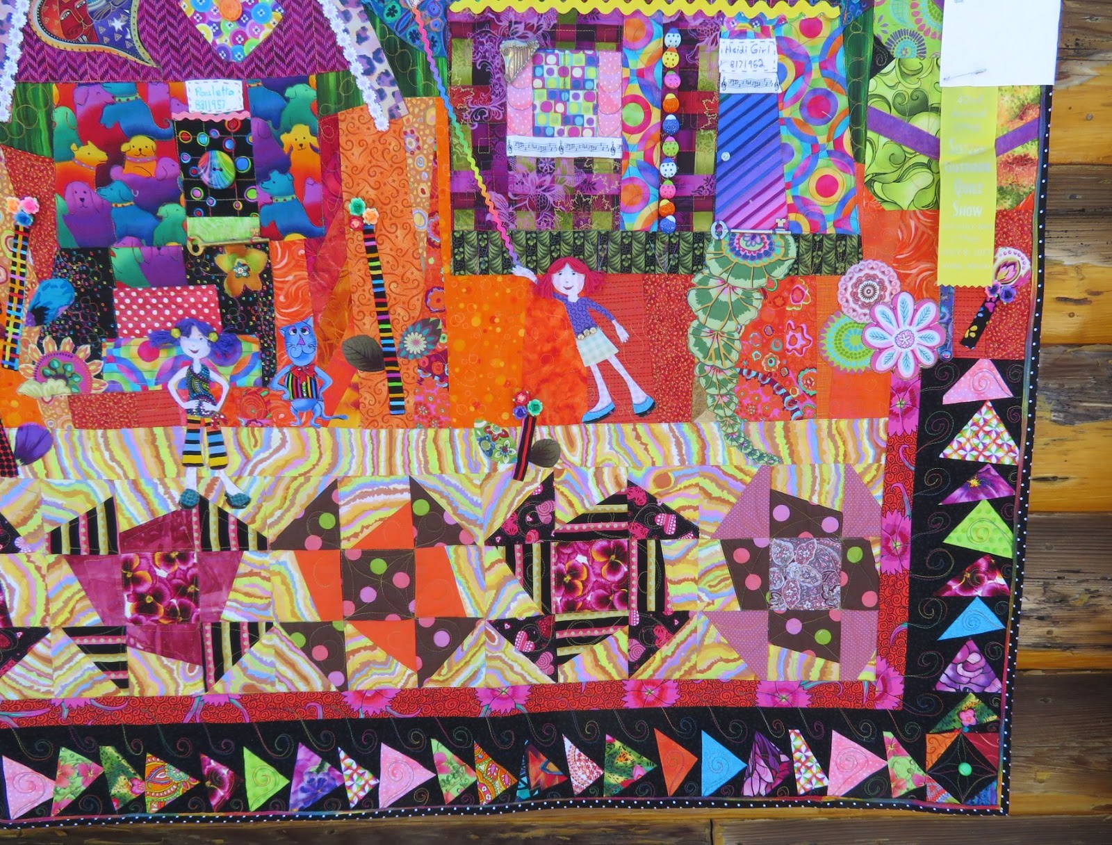 Gluten Free Quilter Trip to Sisters Oregon Quilt Show