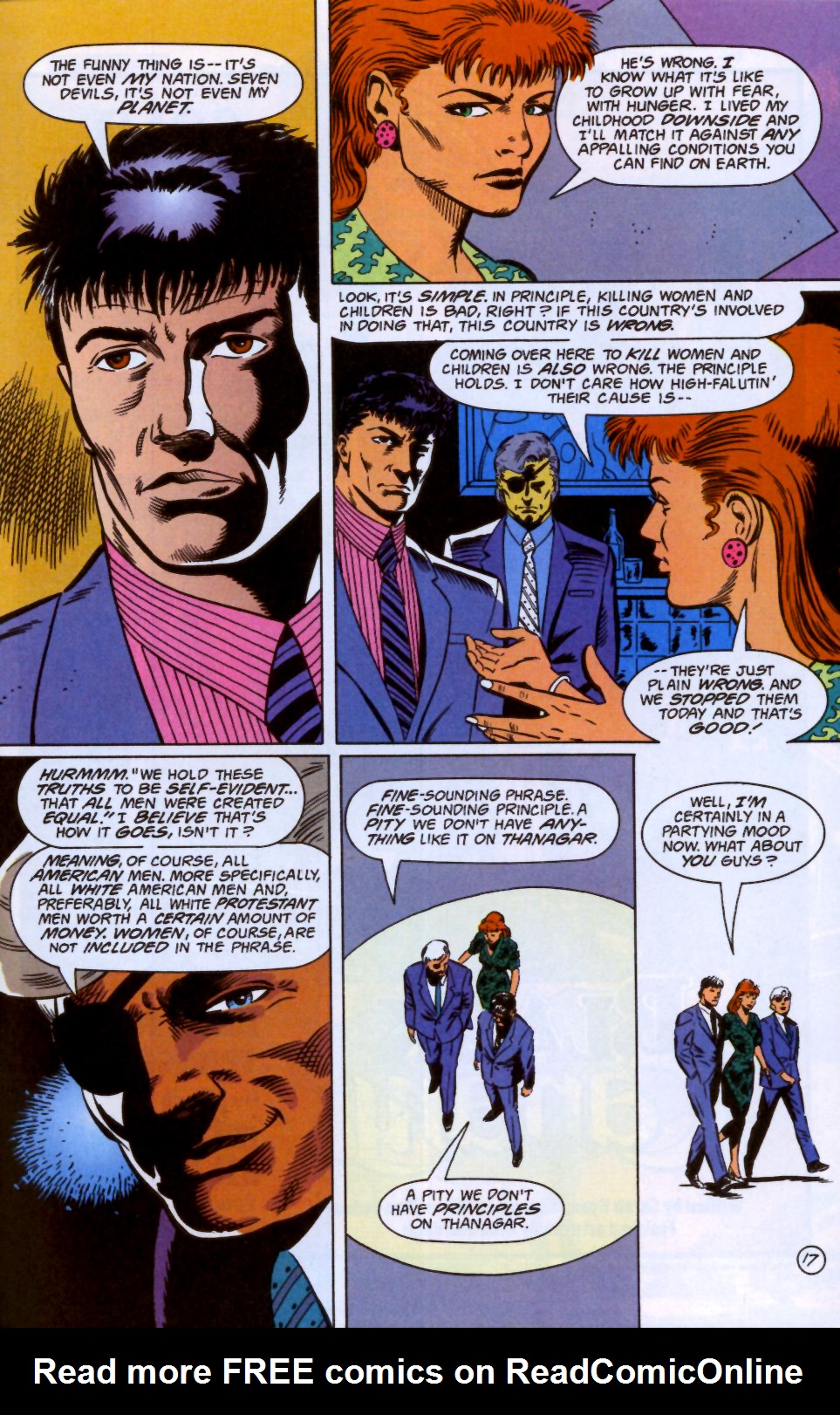 Read online Hawkworld (1990) comic -  Issue #17 - 18