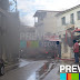 Πυρκαγιά σε κατάστημα στο κέντρο της Πρέβεζας (Φώτο)