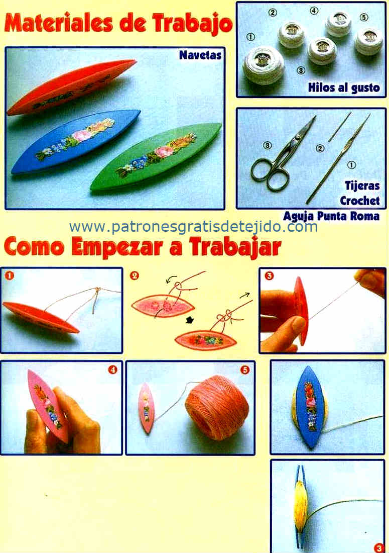 tutorial para aprender a tejer frivolite como tejer frivolite