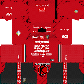 Bali United 2019 Kit - Dream League Soccer Kits
