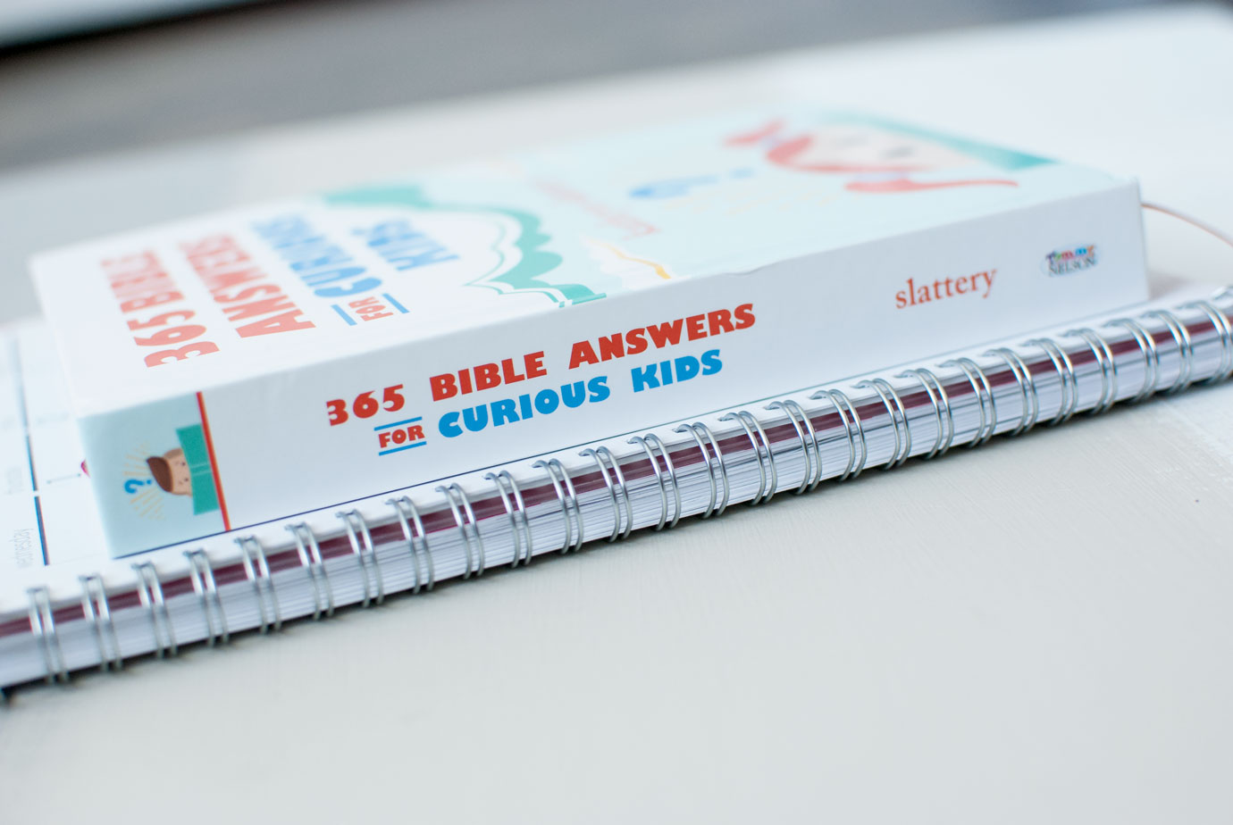 365 Bible Answers For Curious Kids Devotional Book Spine View