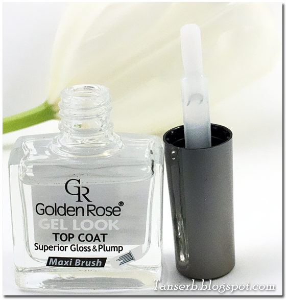 Top Coat Golden Rose Gel Look & Top Coat Golden Rose Matte