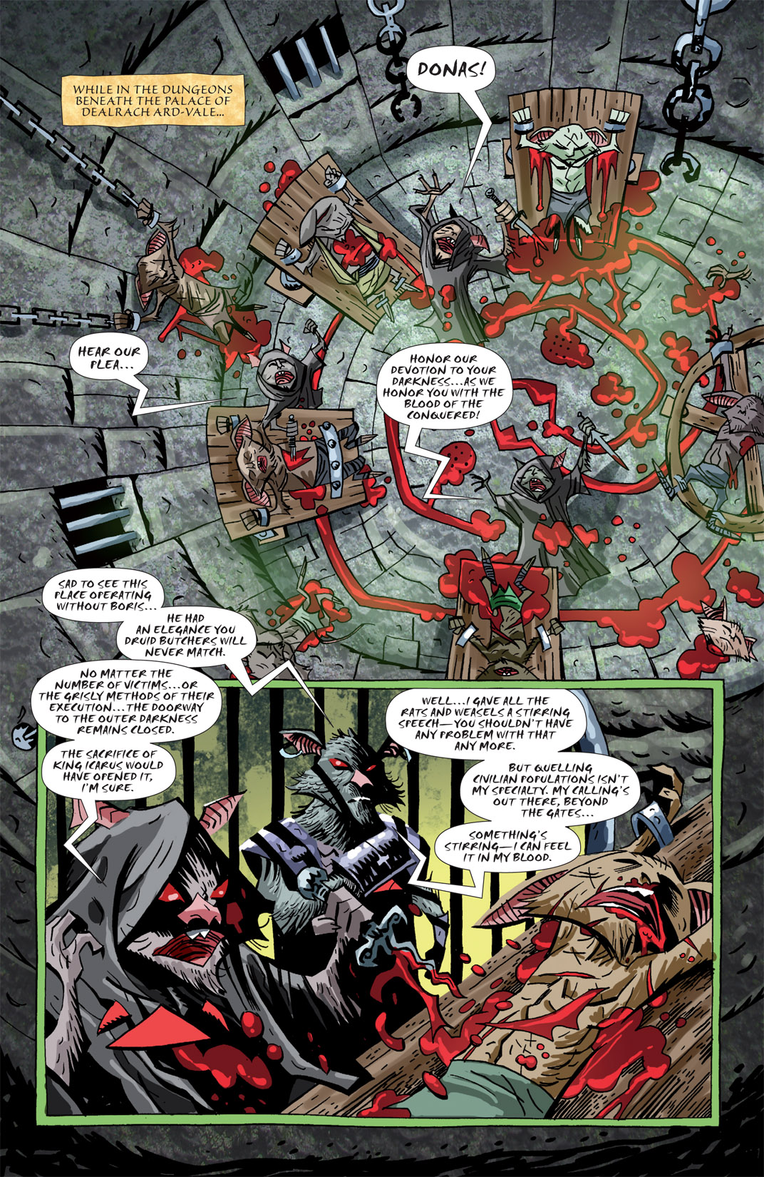 Read online The Mice Templar Volume 3: A Midwinter Night's Dream comic -  Issue #5 - 23