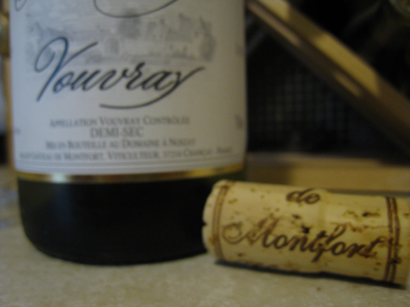 Wine Amateur Hour Chateau de Montfort Vouvray