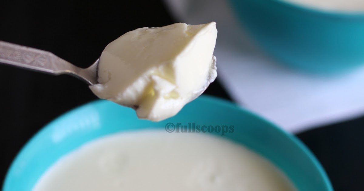 How to make thick Curd Homemade Yogurt Full Scoops A food blog