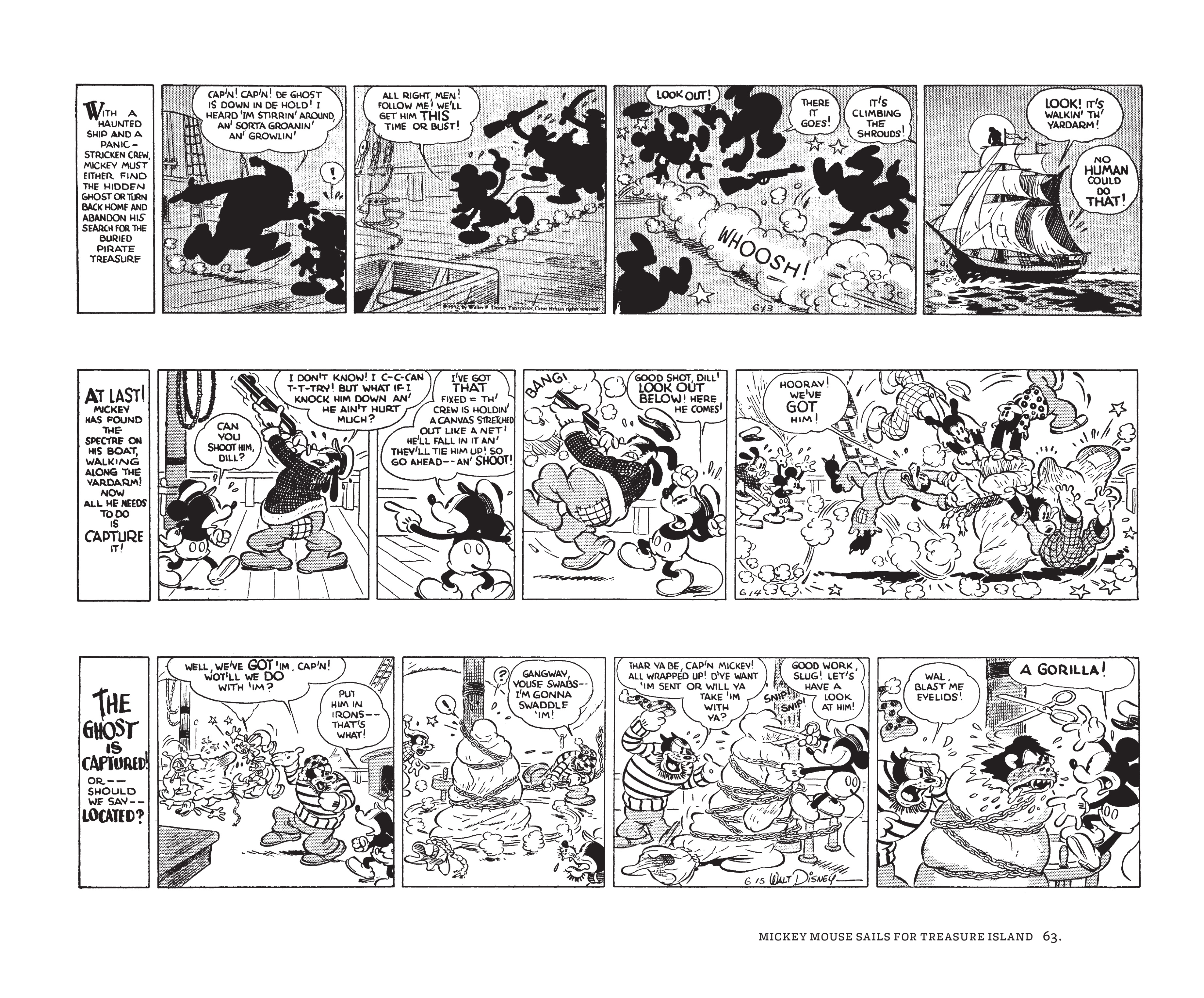 Read online Walt Disney's Mickey Mouse by Floyd Gottfredson comic -  Issue # TPB 2 (Part 1) - 63