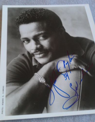 Howard D. Simmons' Payton Autographed Photo