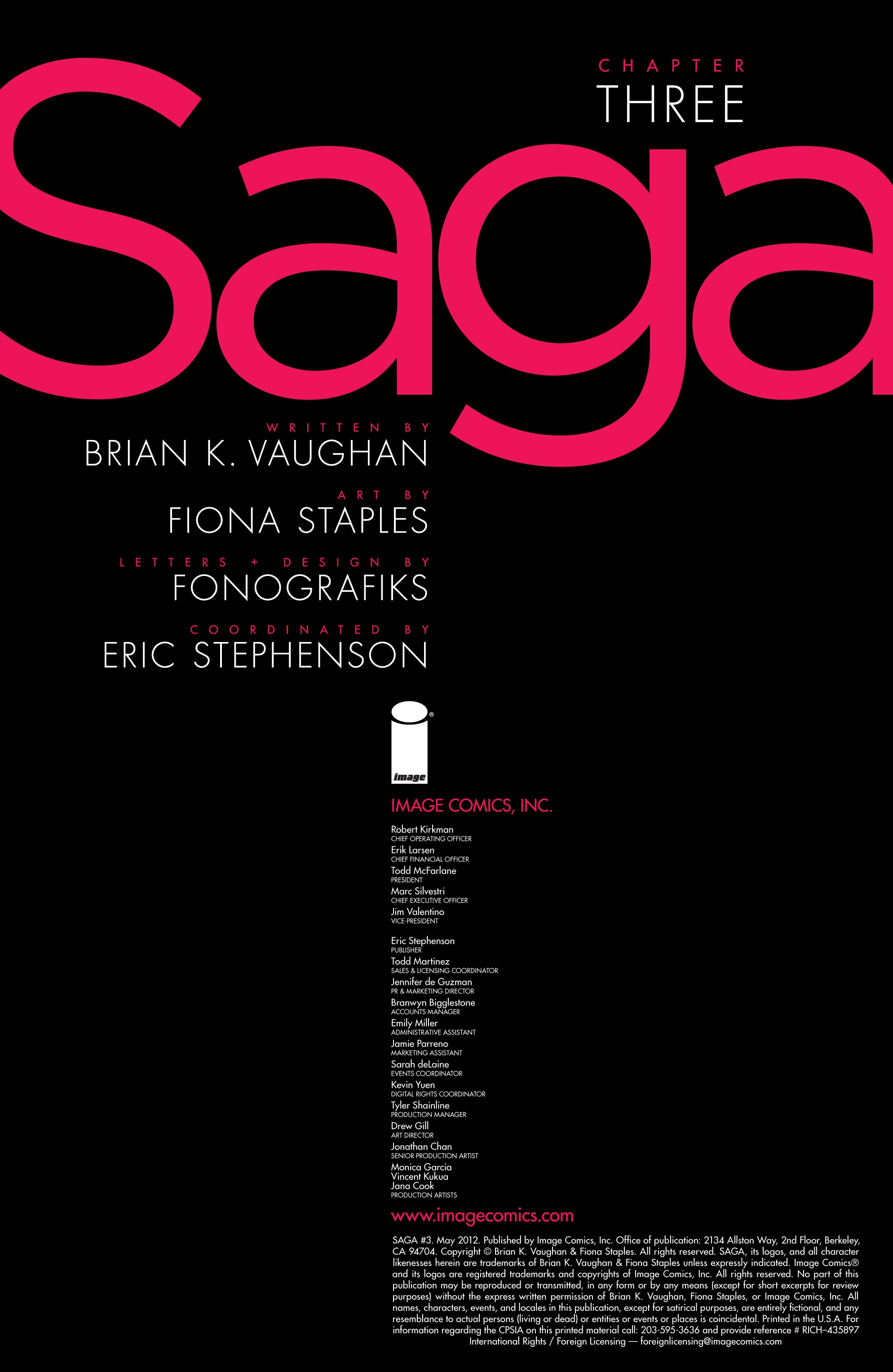 Read online Saga comic -  Issue #3 - 2