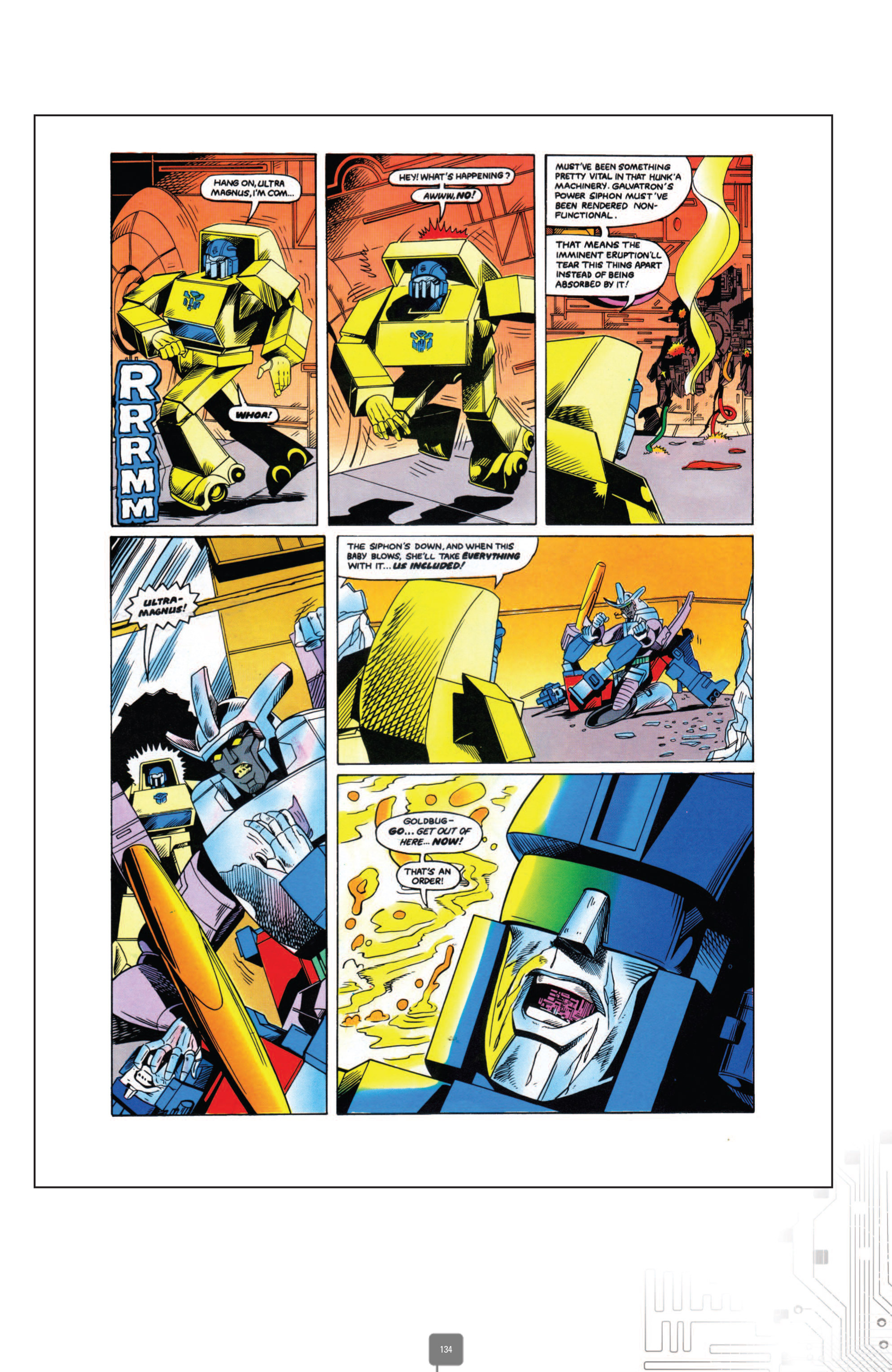 Read online The Transformers Classics UK comic -  Issue # TPB 4 - 134