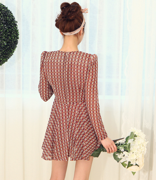 [Dabagirl] Color Variated Chiffon Dress | KSTYLICK - Latest Korean ...