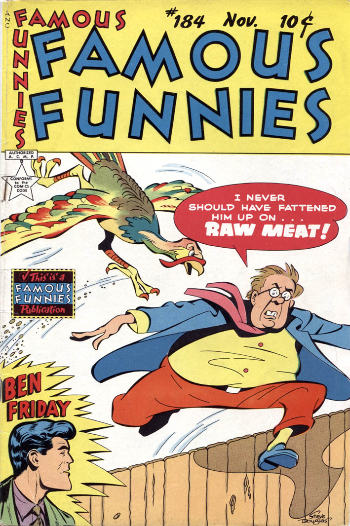 Read online Famous Funnies comic -  Issue #184 - 1