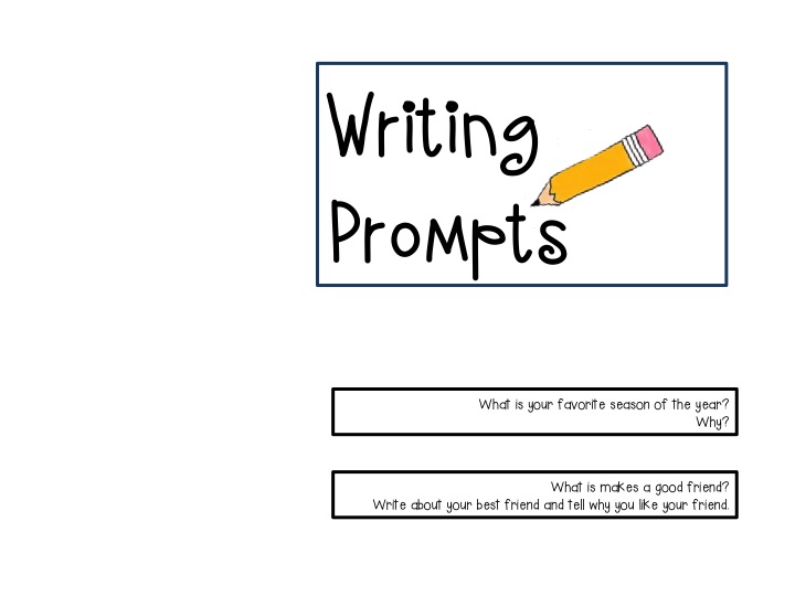 MrsQuimbyReads | Teaching Resources: Easy Writing Prompts for Journals