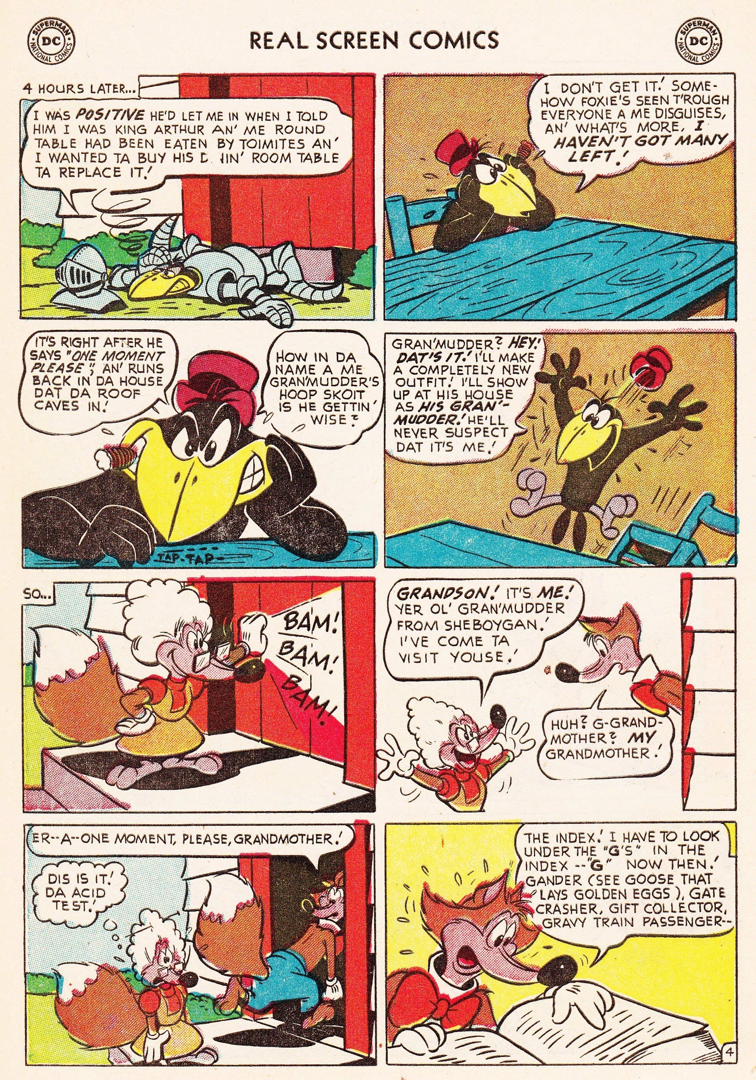 Read online Real Screen Comics comic -  Issue #51 - 6