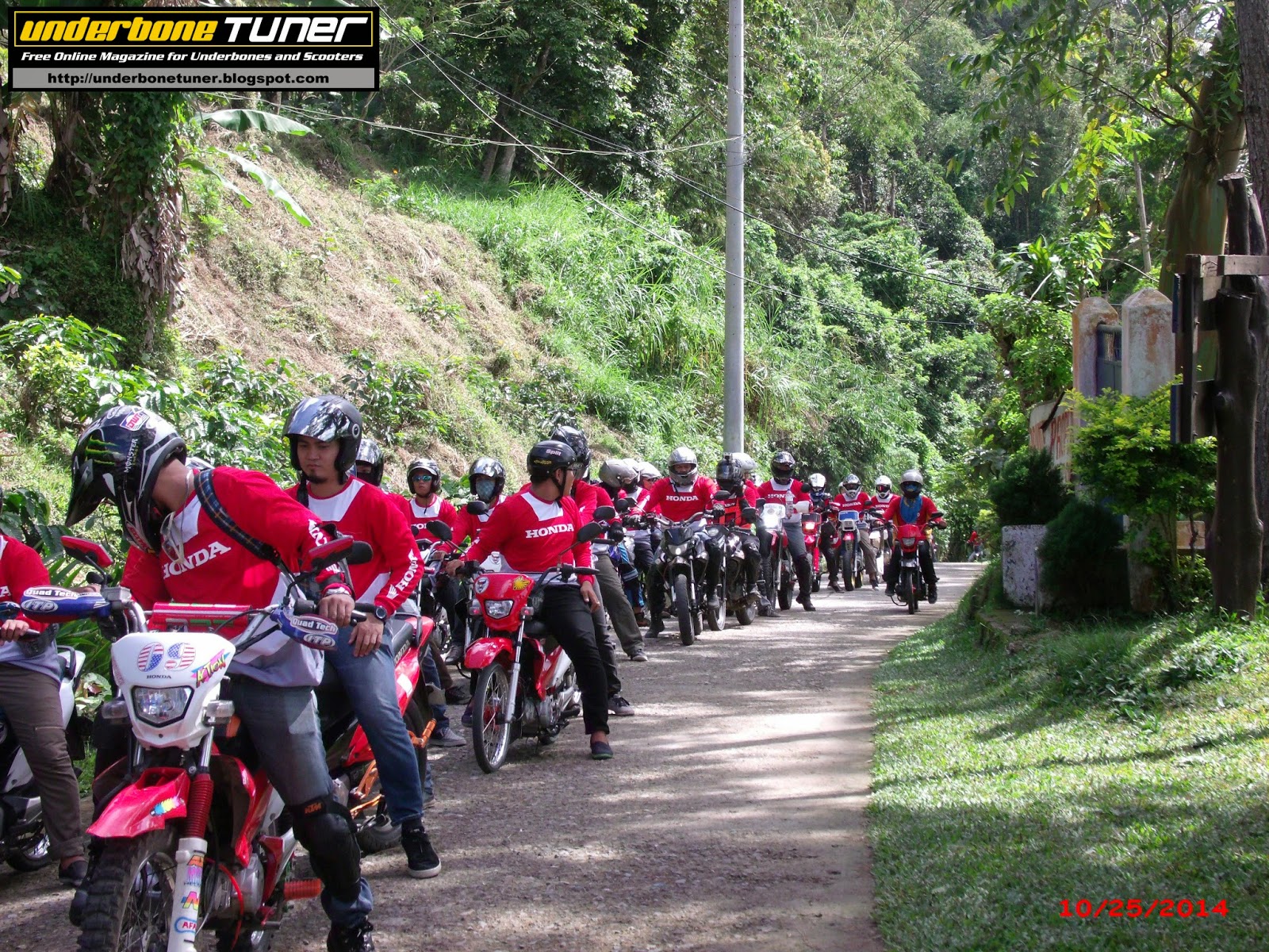 underbone tuner: Honda Off-Road Adventure Trail Ride