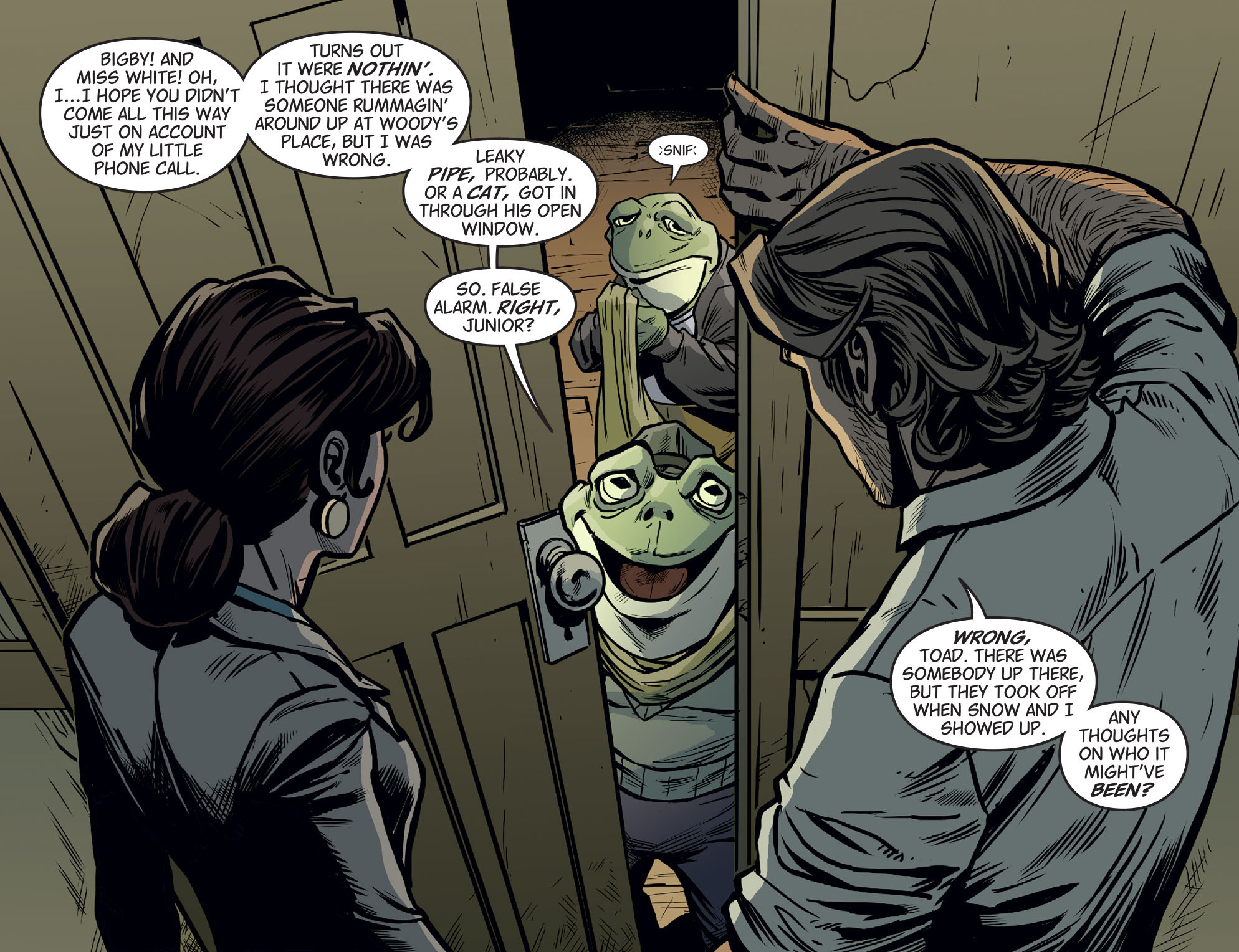 Read online Fables: The Wolf Among Us (2014) comic -  Issue #9 - 9