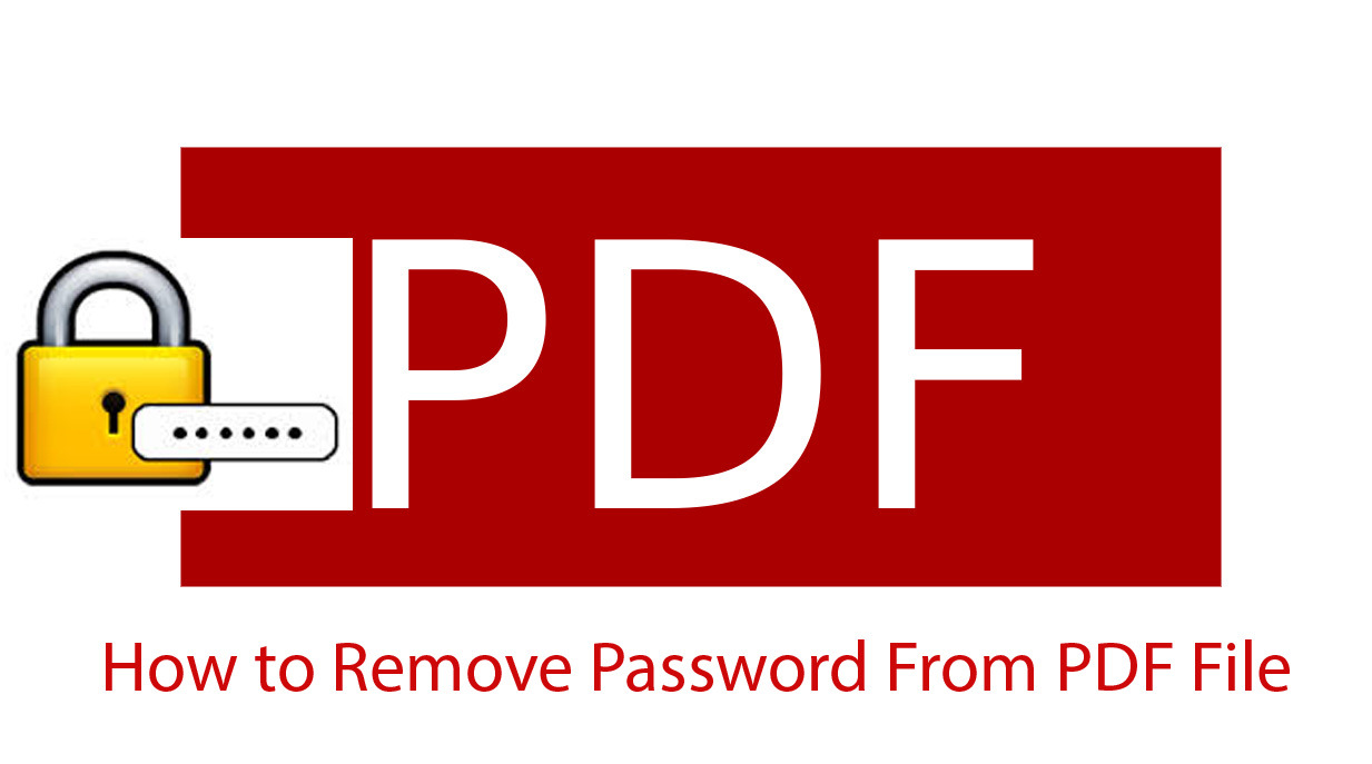 Remove Password From Pdf