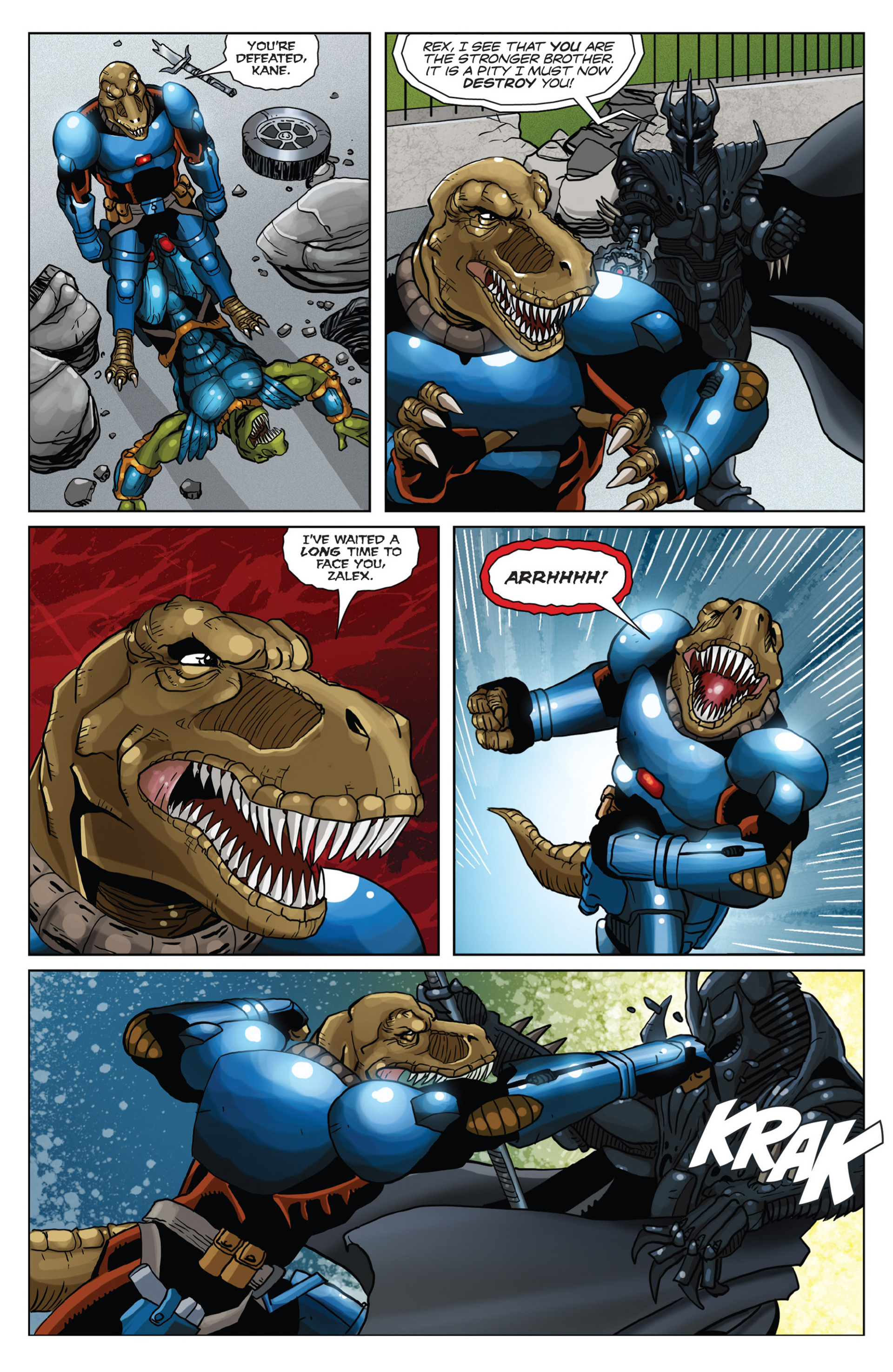 Read online Jurassic StrikeForce 5 comic -  Issue #5 - 19