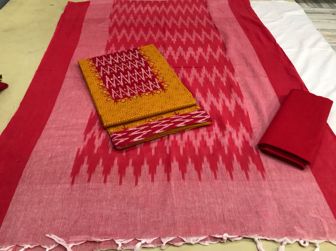 Ikkath Cotton dress materials