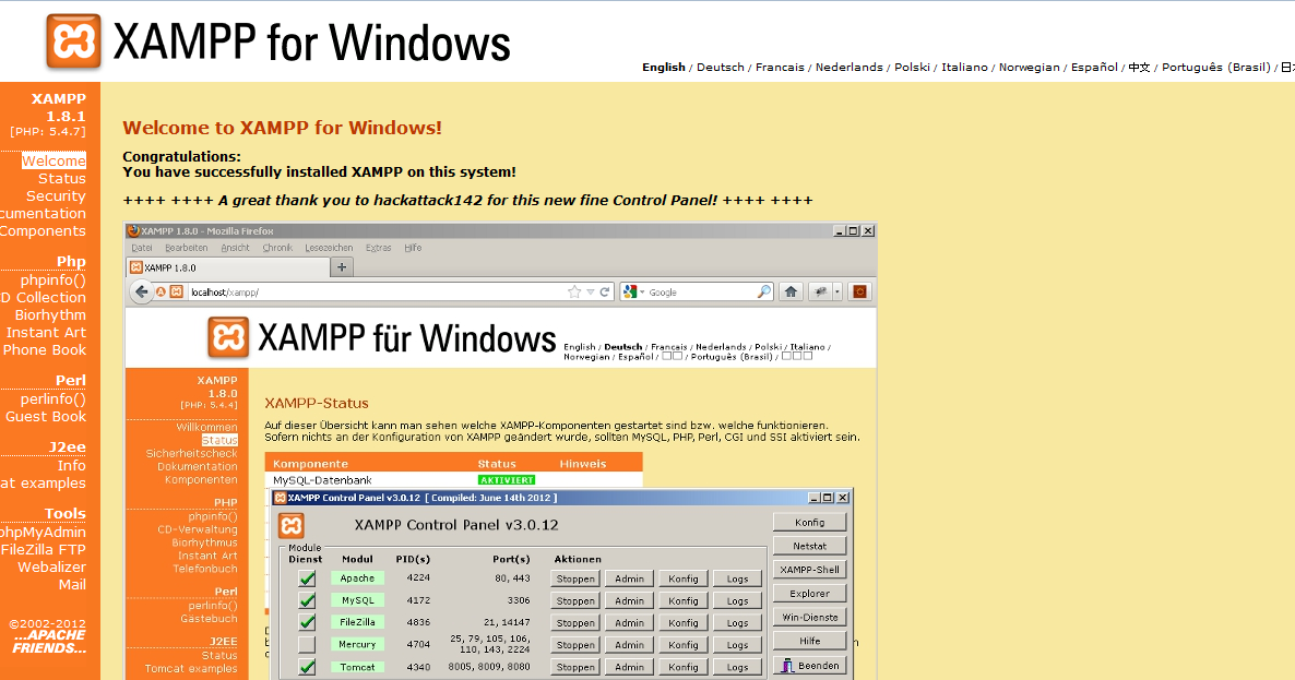 Localhost phpmyadmin xampp - inputint
