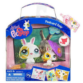 Littlest Pet Shop Postcard Pets Rabbit (#1067) Pet