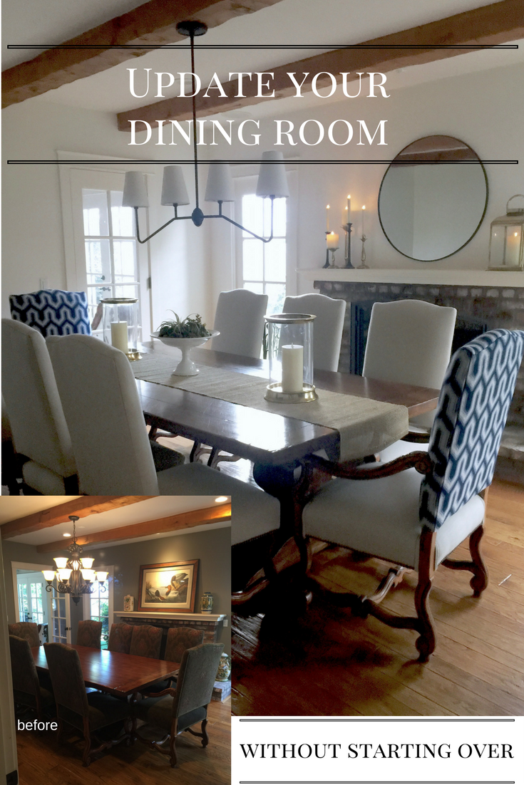 Five Steps For An Updated Dining Room