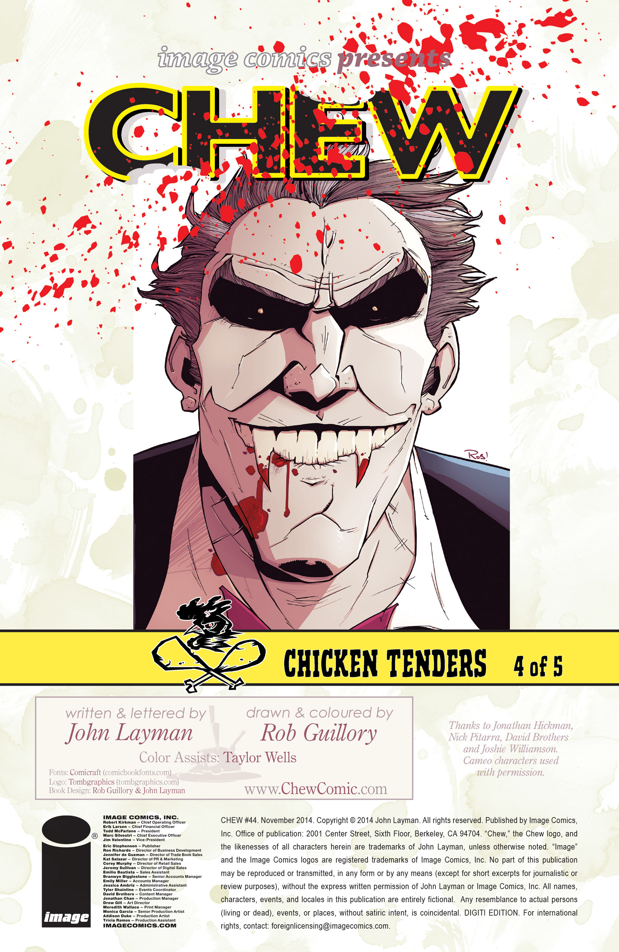 Read online Chew comic -  Issue #44 - 2