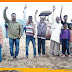 मुख्यमंत्री सड़क योजना में अनियमितता को लेकर ग्रामीणों ने किया विरोध