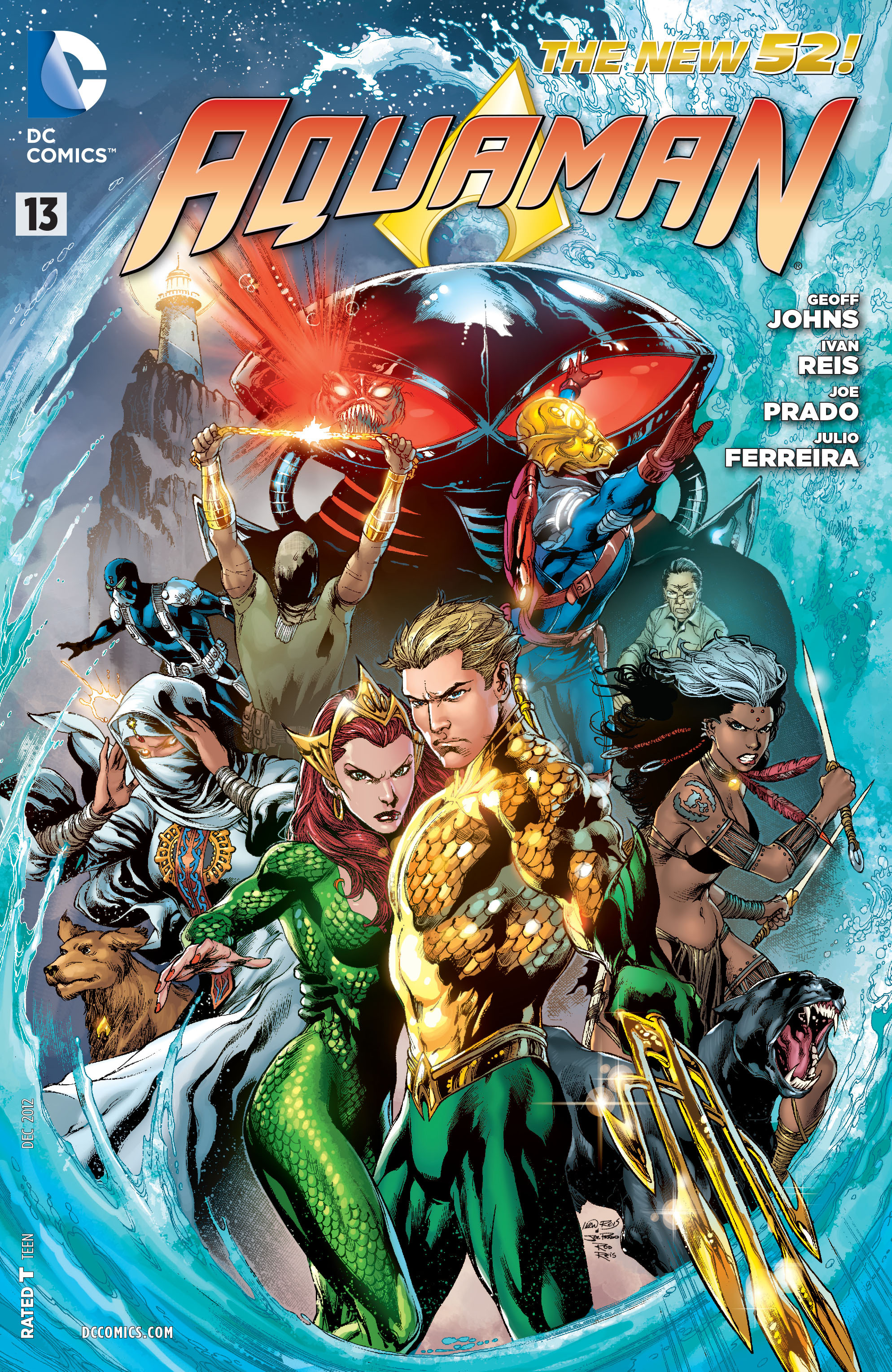 Read online Aquaman (2011) comic - Issue #13 - 1