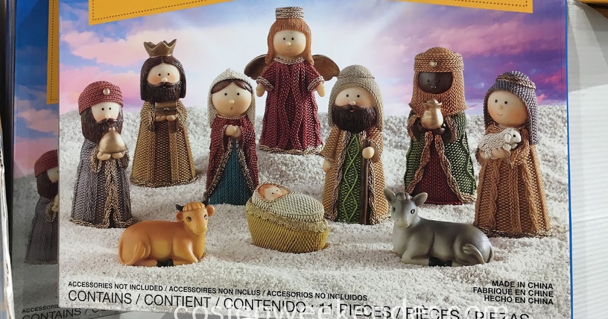 Nativity Set (11 pieces) Costco Weekender