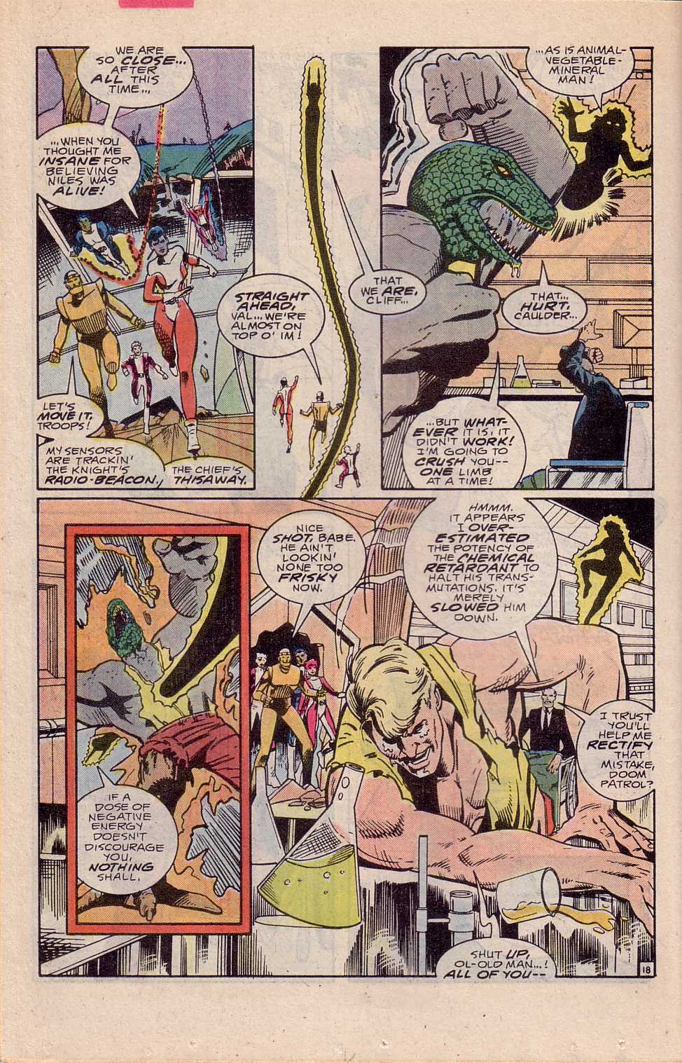 Read online Doom Patrol (1987) comic -  Issue #16 - 19