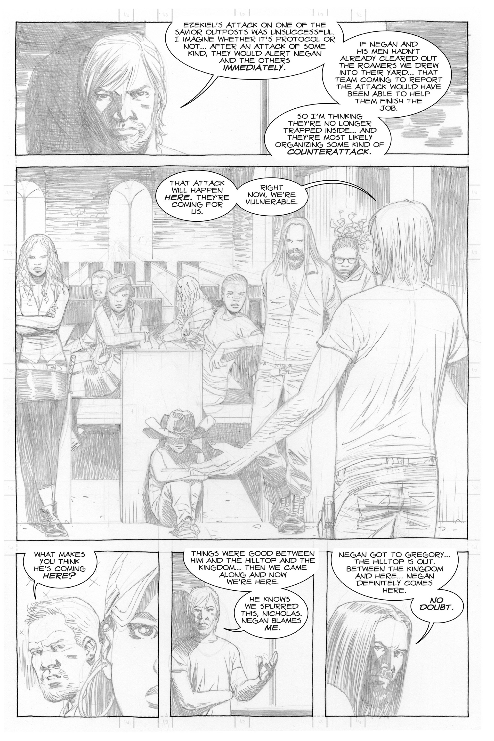 Read online The Walking Dead comic -  Issue # _All Out War Artist Proof Edition - 99