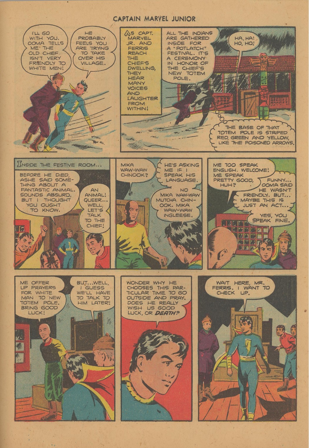 Read online Captain Marvel, Jr. comic -  Issue #26 - 30