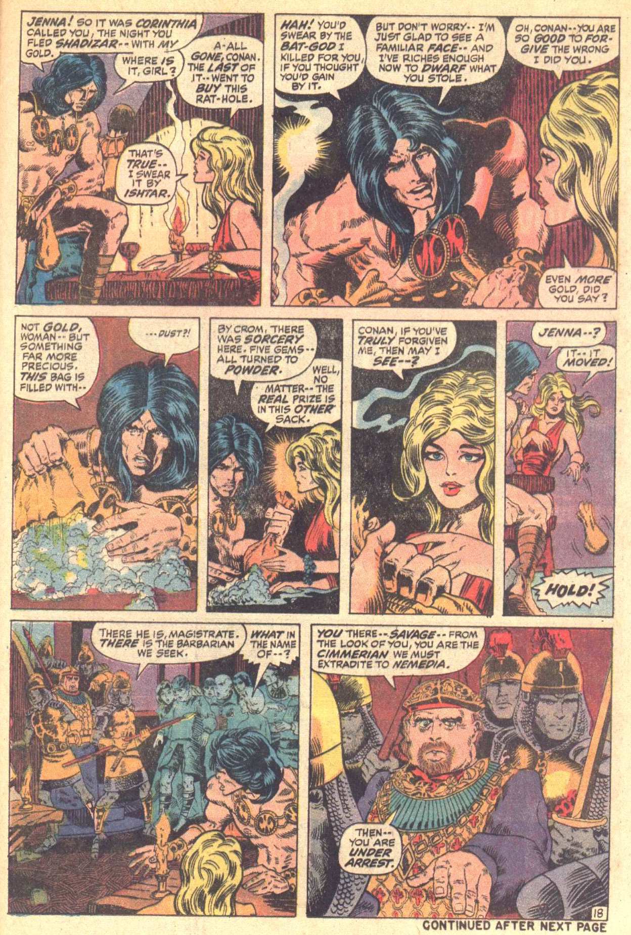 Read online Conan the Barbarian (1970) comic -  Issue #8 - 19