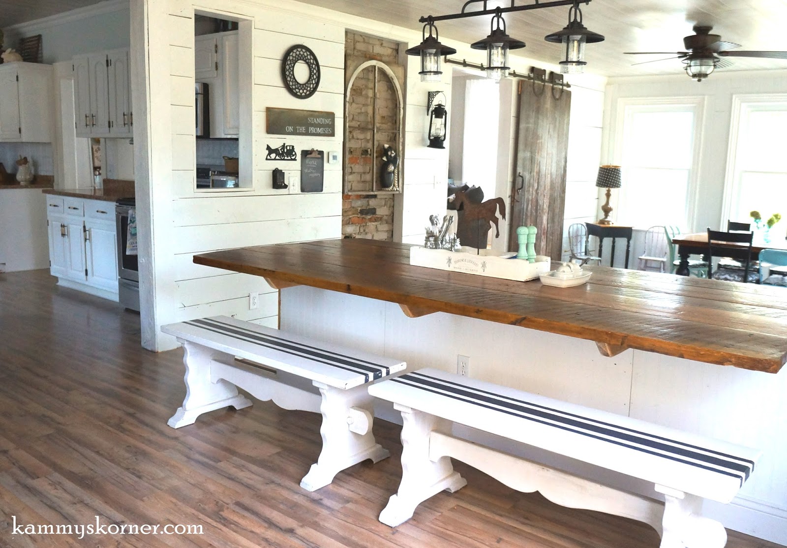 Kammy S Korner Not Your Average Barn Wood Table It A Barble - Half Wall Table Top Kammy S Korner Not Your Average Barn Wood Table It A Barble - Half Wall Table Top
