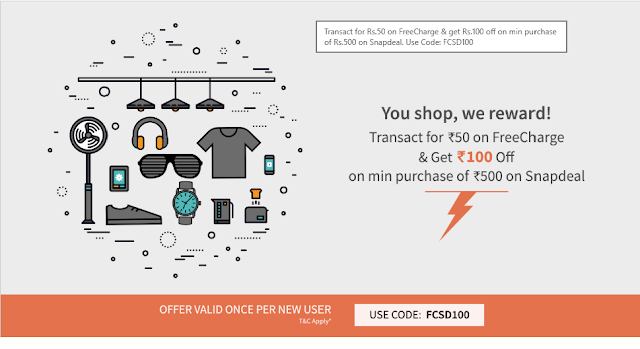 snapdeal coupon code new user