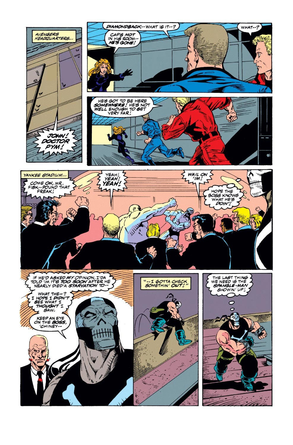 Read online Captain America (1968) comic -  Issue #378 - 8