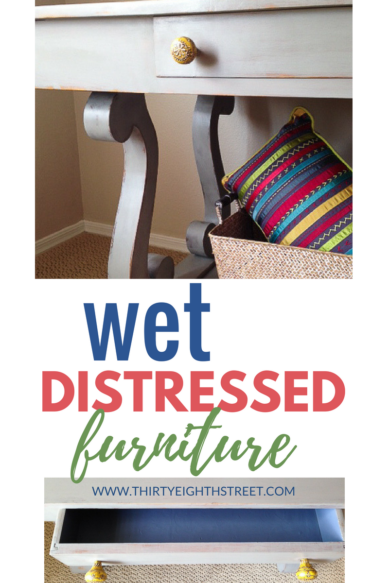 How to Distress Painted Furniture for DIY Farmhouse Style