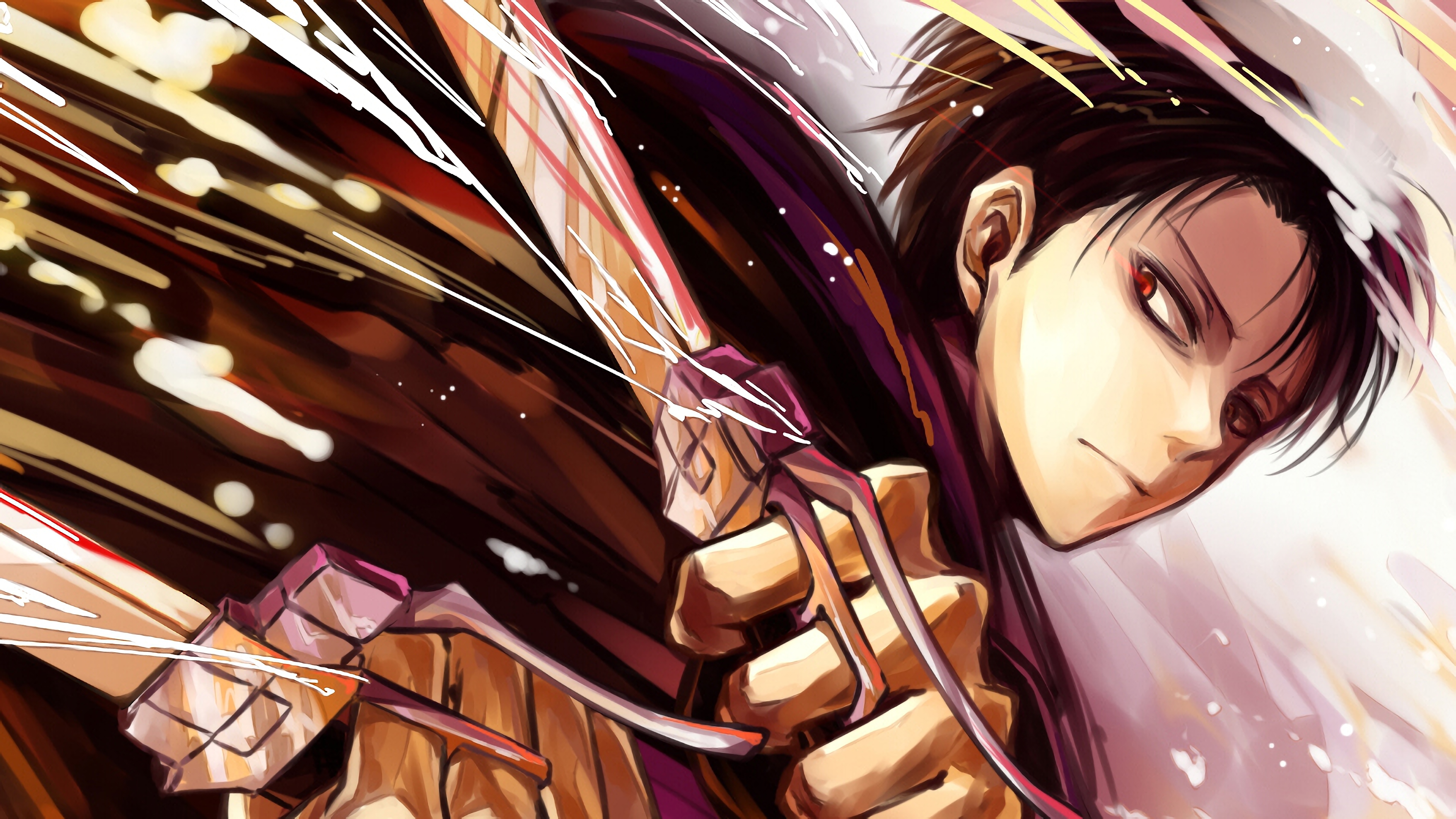 Levi, Attack on Titan, 4K, #64 Wallpaper