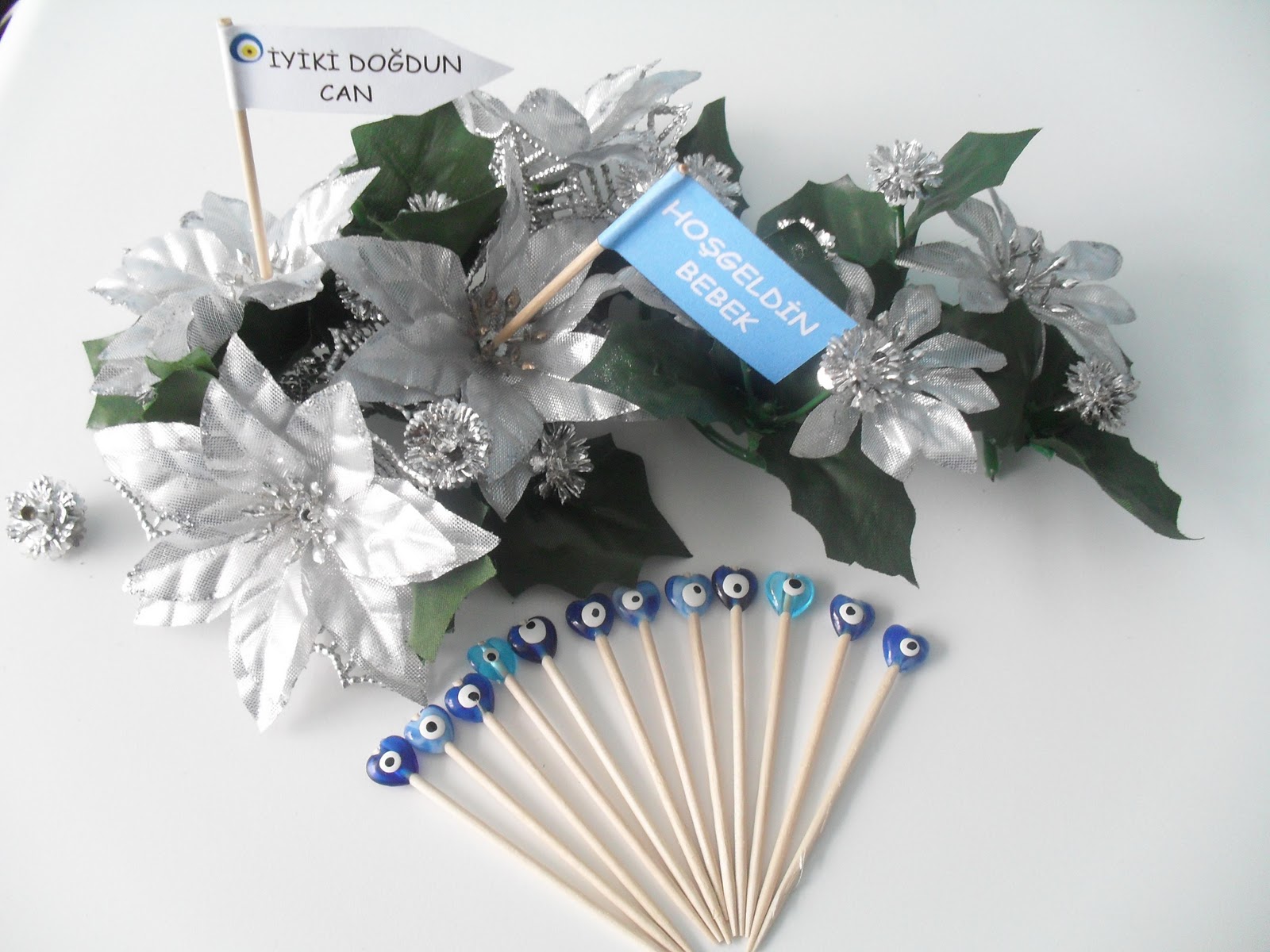 süslü kürdanlar iyiki doğdun 03,hoşgeldin bebek 04