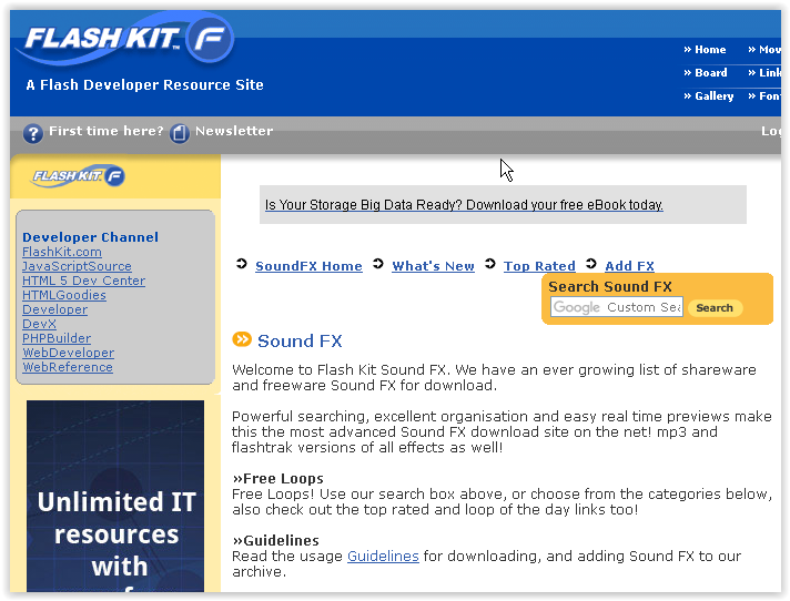 12 Situs Penyedia Sound Effect / Efek Suara Gratis LogoLogo