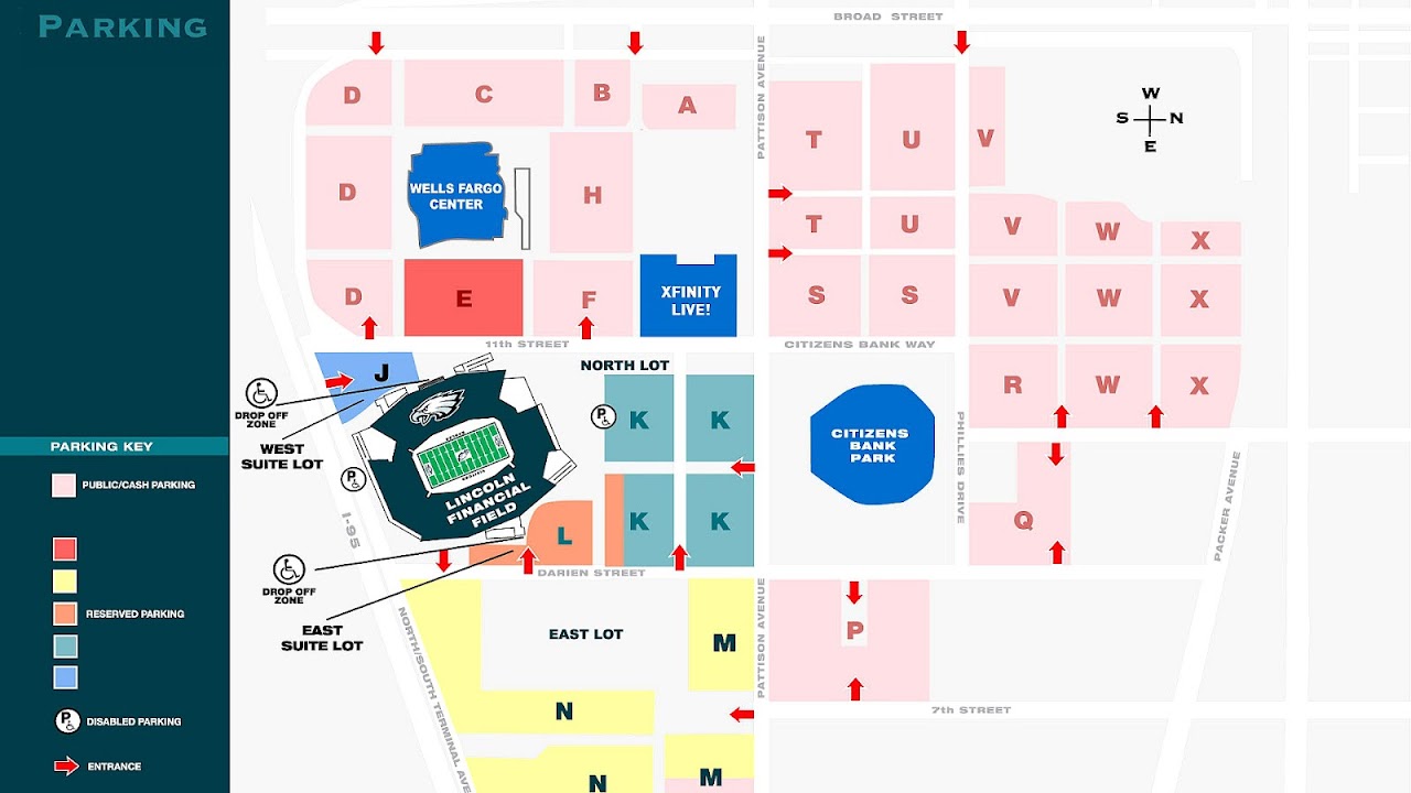 Parking Citizens Bank Park Trip to Park